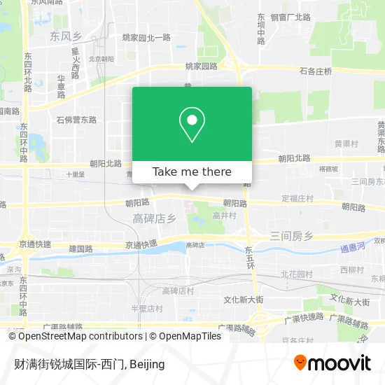 财满街锐城国际-西门 map
