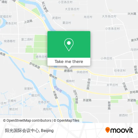 阳光国际会议中心 map
