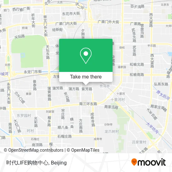 时代LIFE购物中心 map