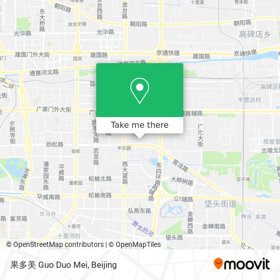 果多美 Guo Duo Mei map