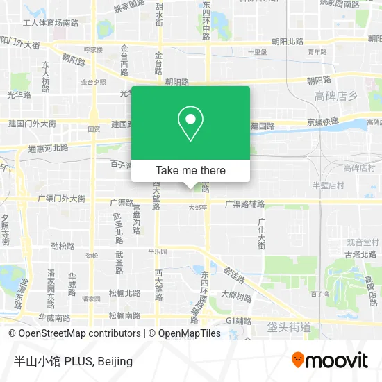 半山小馆 PLUS map