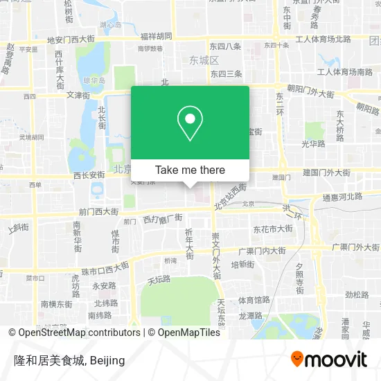 隆和居美食城 map