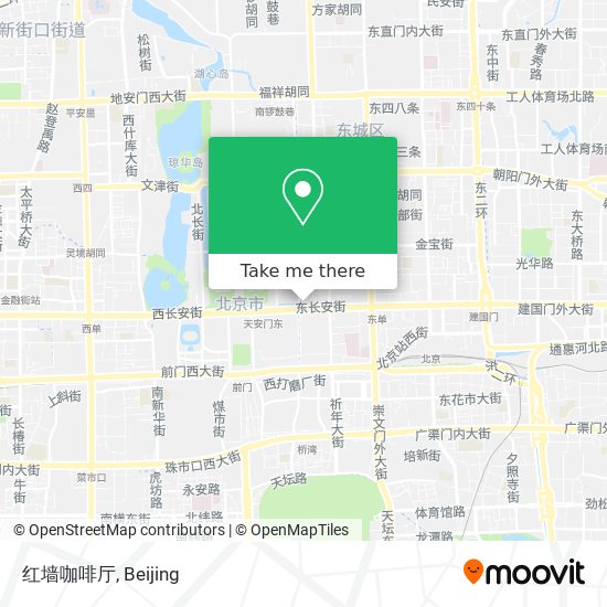 红墙咖啡厅 map