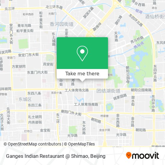 Ganges Indian Restaurant @ Shimao map