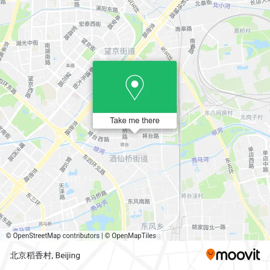 北京稻香村 map