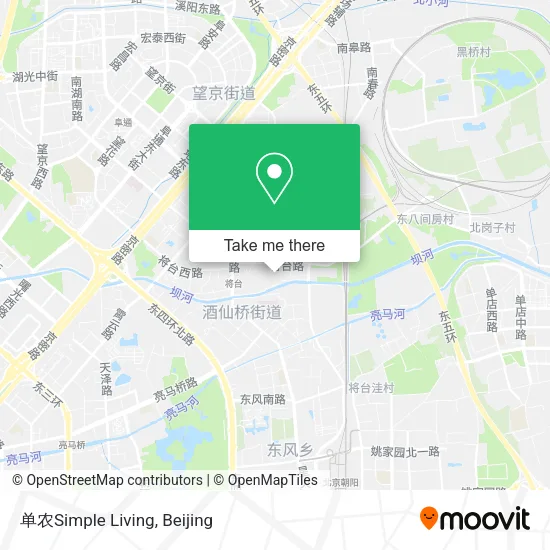 单农Simple Living map
