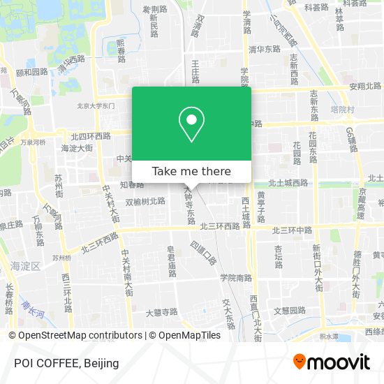 POI COFFEE map