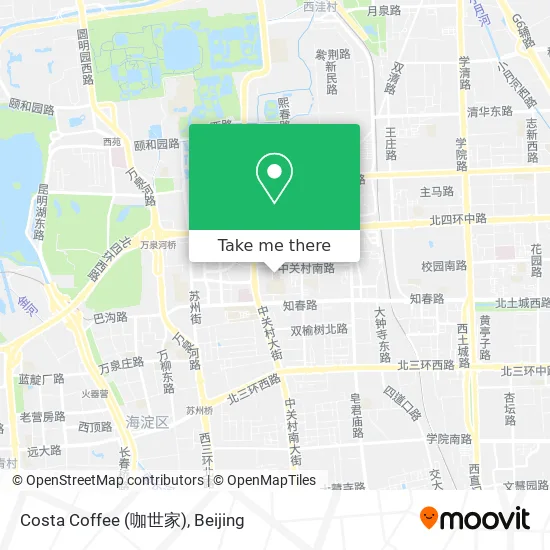 Costa Coffee (咖世家) map