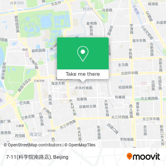 7-11(科学院南路店) map