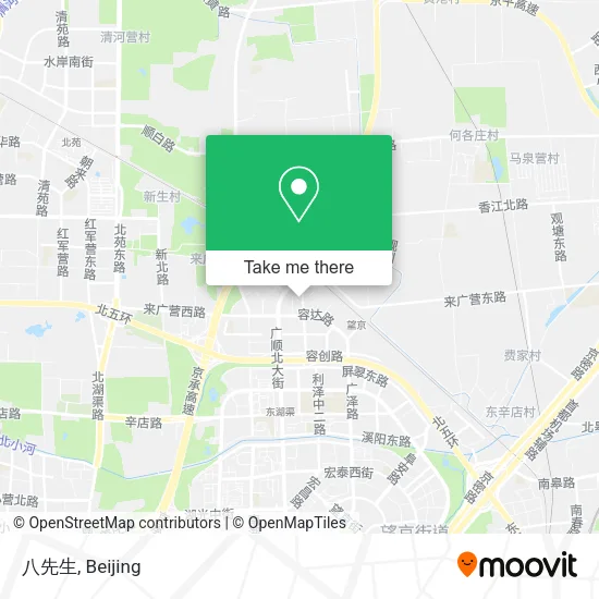 八先生 map