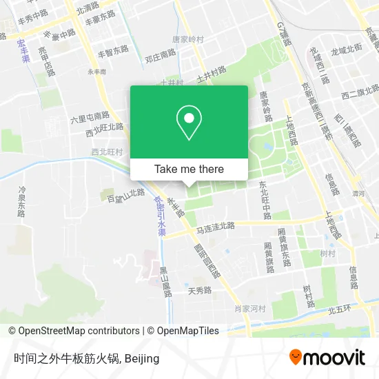 时间之外牛板筋火锅 map