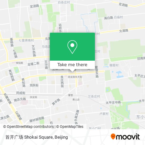 首开广场 Shokai Square map