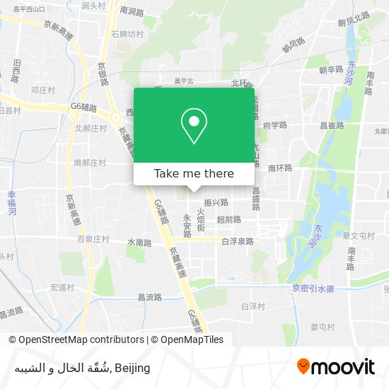 شُقّة الخال و الشيبه map
