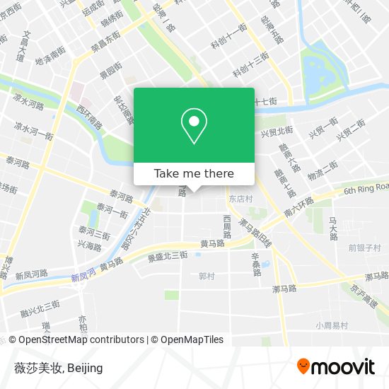 薇莎美妆 map