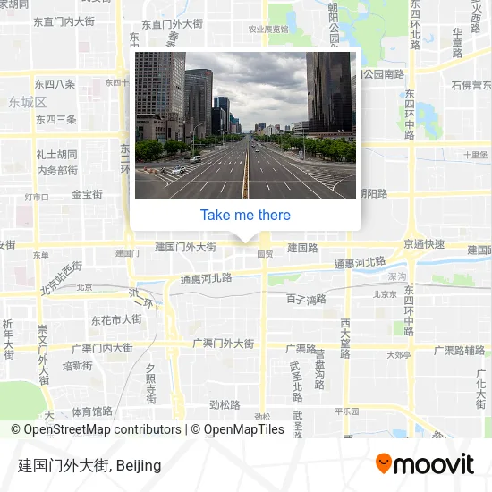 建国门外大街 map