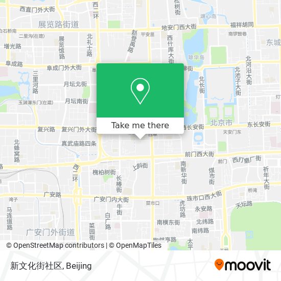 新文化街社区 map