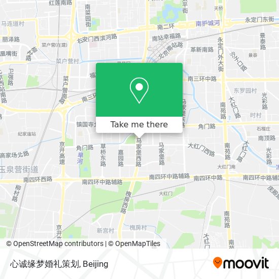 心诚缘梦婚礼策划 map