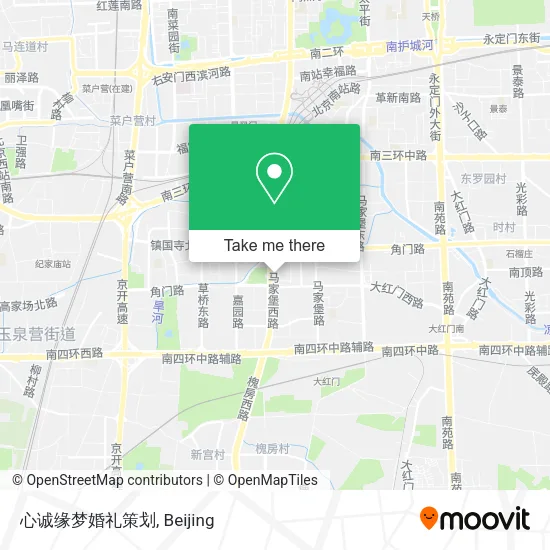 心诚缘梦婚礼策划 map