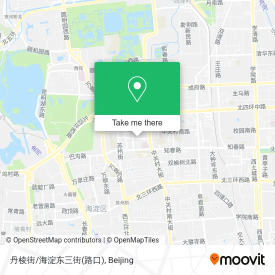 丹棱街/海淀东三街(路口) map