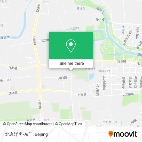 北京洋房-东门 map