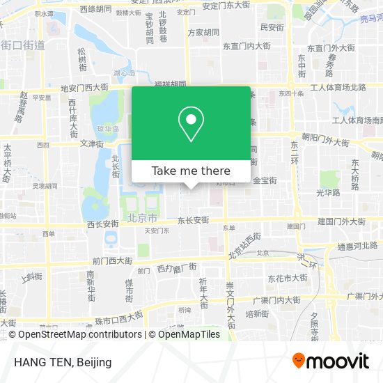 HANG TEN map