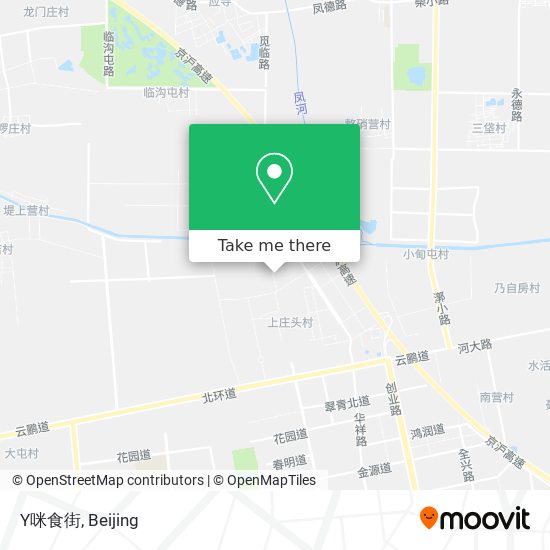 Y咪食街 map