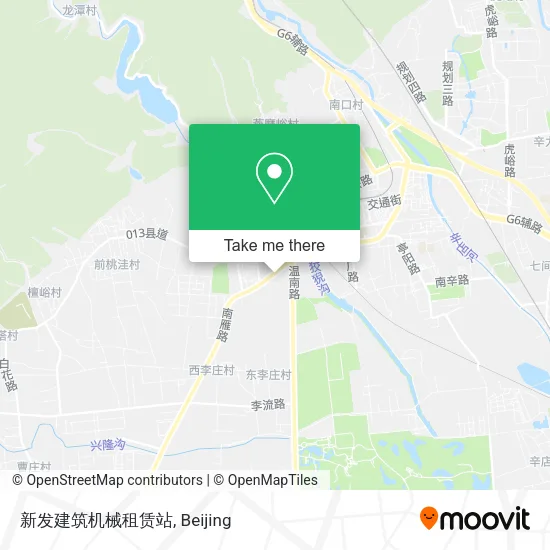 新发建筑机械租赁站 map