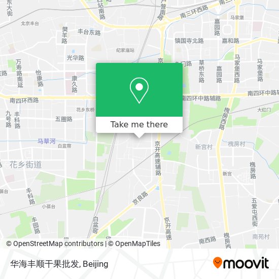 华海丰顺干果批发 map