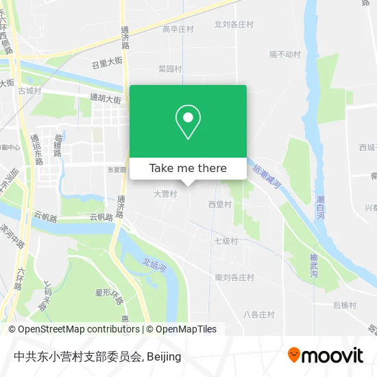 中共东小营村支部委员会 map