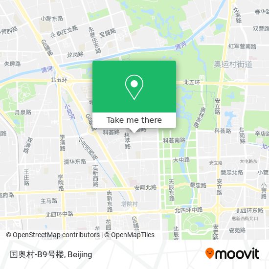 国奥村-B9号楼 map