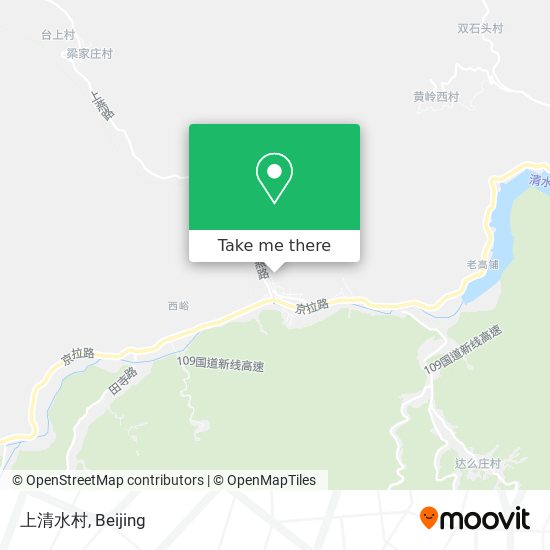 上清水村 map