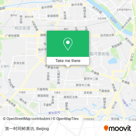 第一时间鲜果坊 map