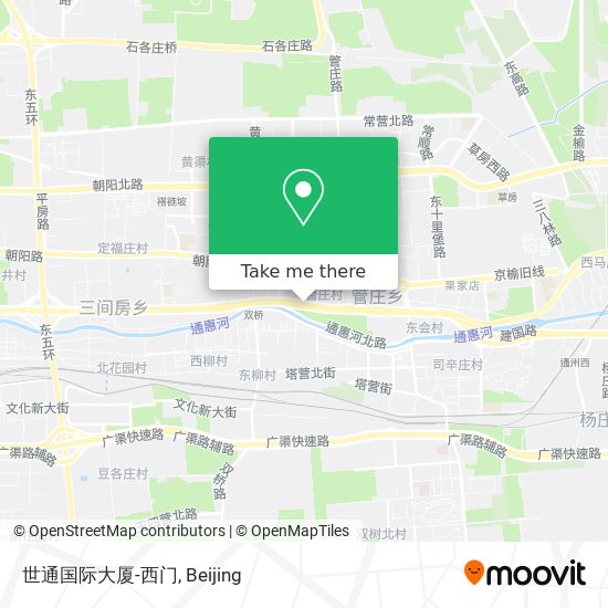 世通国际大厦-西门 map