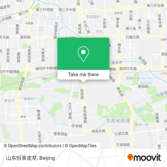 山东恒泰皮草 map