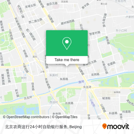 北京农商这行24小时自助银行服务 map