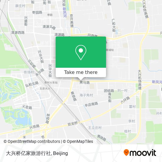 大兴桥亿家旅游行社 map