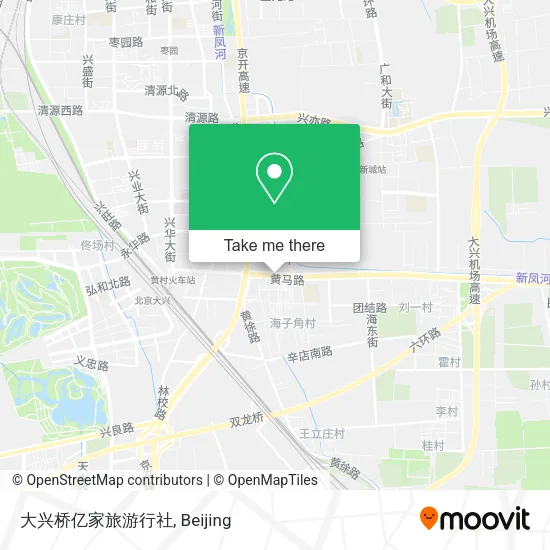 大兴桥亿家旅游行社 map