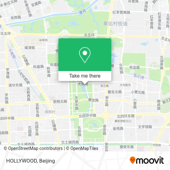 HOLLYWOOD map