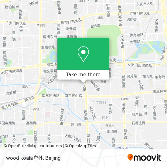 wood koala户外 map