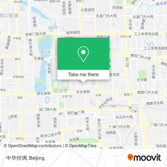 中华丝绸 map