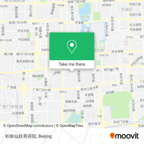 积姬仙奴美容院 map