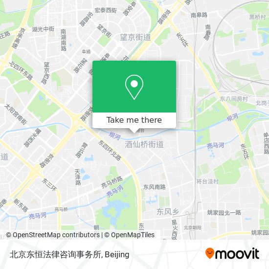 北京东恒法律咨询事务所 map