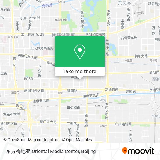 东方梅地亚 Oriental Media Center map