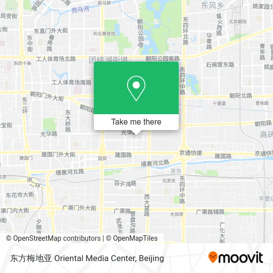 东方梅地亚 Oriental Media Center map