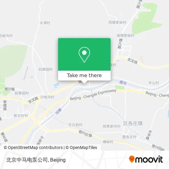 北京中马电泵公司 map