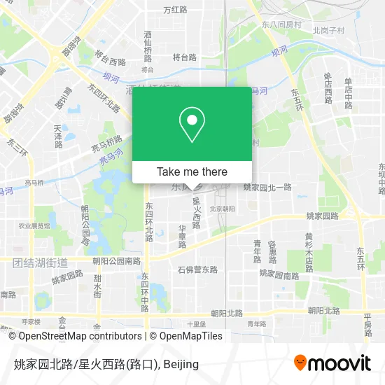 姚家园北路/星火西路(路口) map