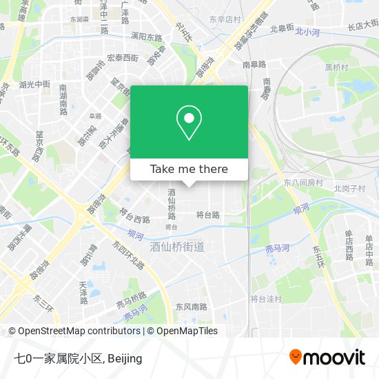 七0一家属院小区 map