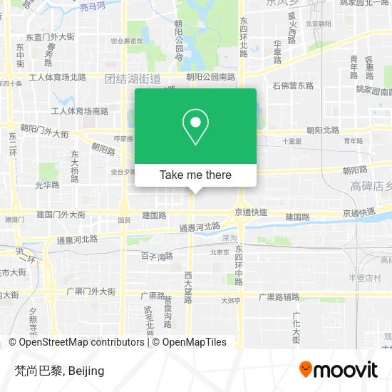 梵尚巴黎 map