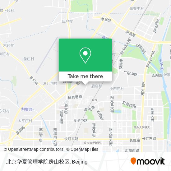 北京华夏管理学院房山校区 map