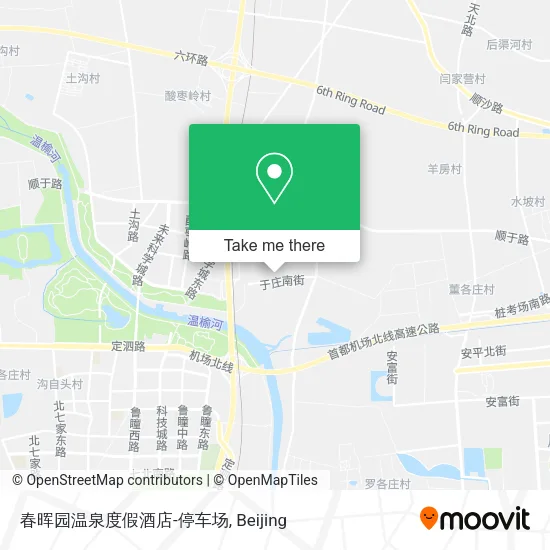 春晖园温泉度假酒店-停车场 map